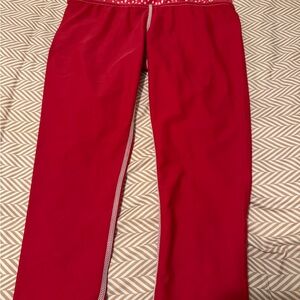 Red Women's Track Pants